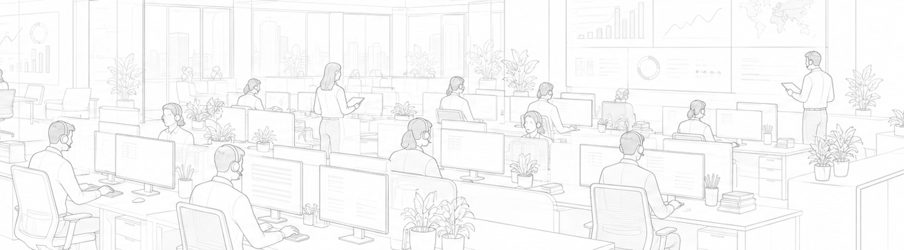 Call center background